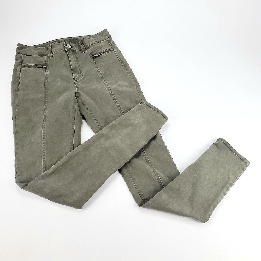 NWT [American Eagle] Hi Rise Green Jeggings